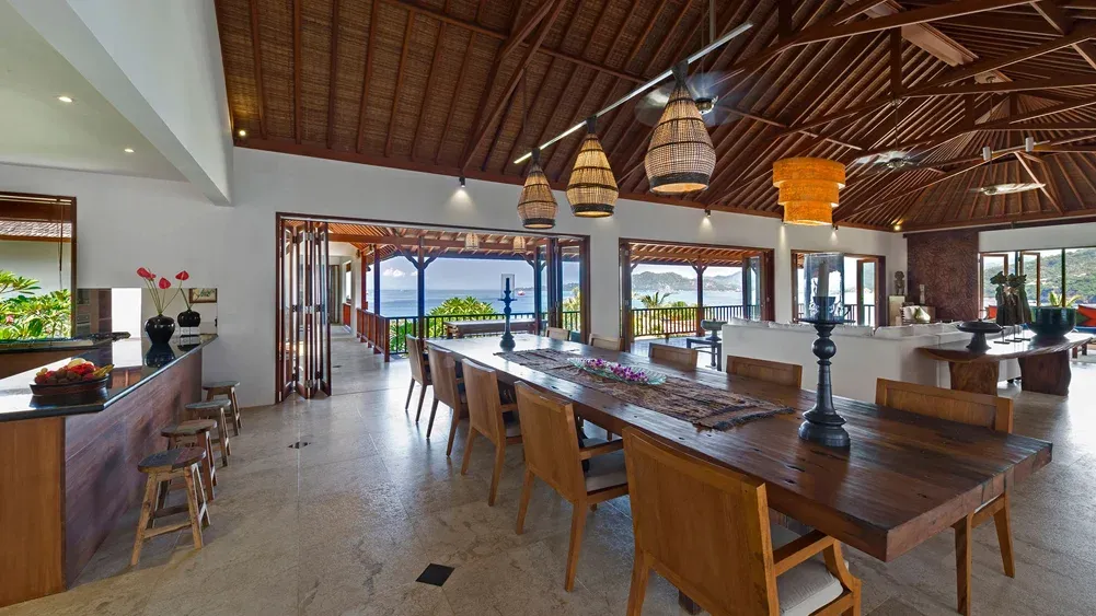 Villa Asada 大型飯廳